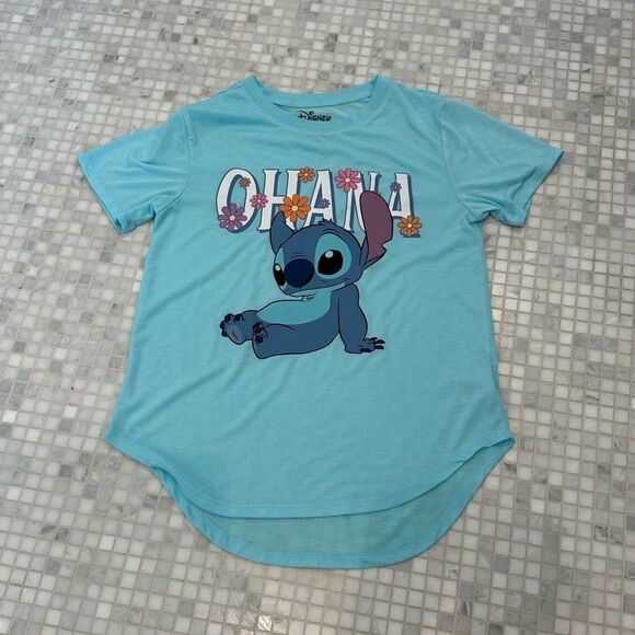 Disney Other - Disney Ohana Blue Girls Tshirt
